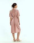 SIXDO Woven Flared Dress for Women
